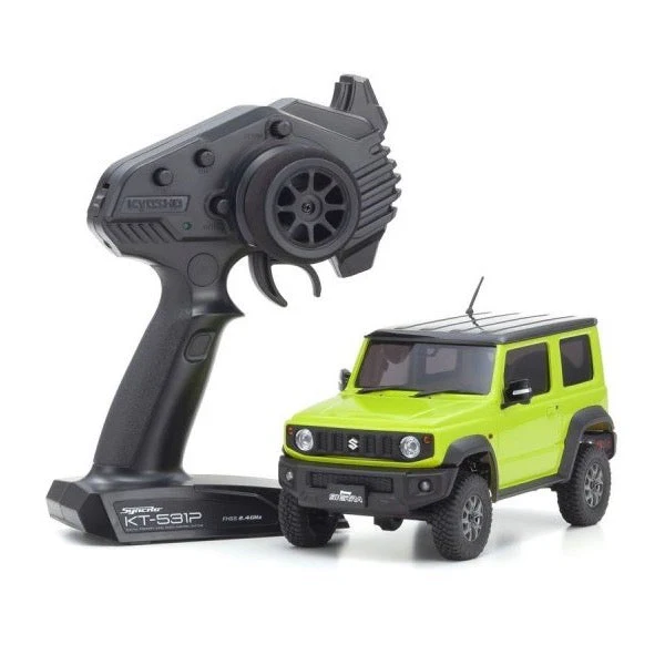 Kyosho 32523Y 1/18 MINI-Z 4x4 MX-01 Readyset Suzuki Jimny Sierra Kinetic Yellow - Image 5