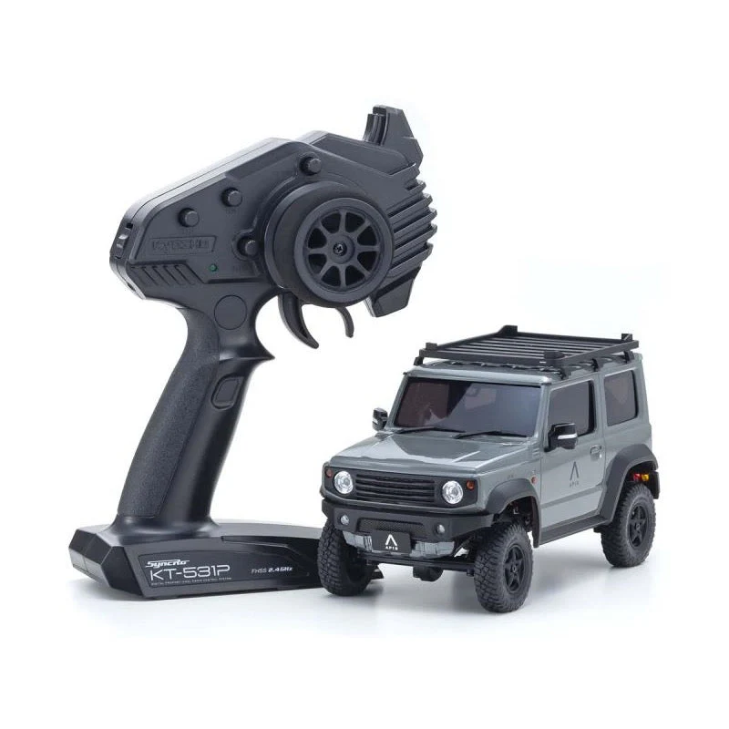 Kyosho 32525G MINI-Z 4x4 MX-01 Readyset Suzuki Jimny Sierra APIO JIMNY TS4 Medium Gray - Image 2