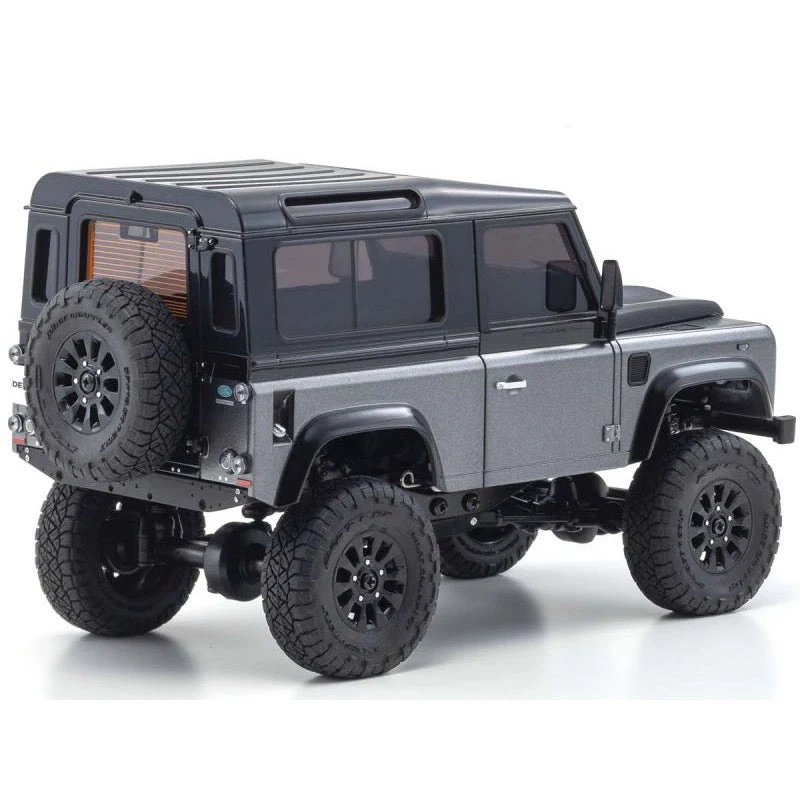 Kyosho 32526GM 1/24 Mini-Z 4x4 MX-01 Readyset Land Rover Defender RC Car Grey - Image 3
