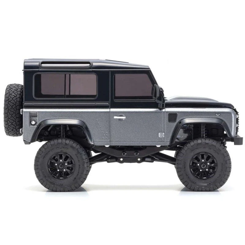Kyosho 32526GM 1/24 Mini-Z 4x4 MX-01 Readyset Land Rover Defender RC Car Grey - Image 5