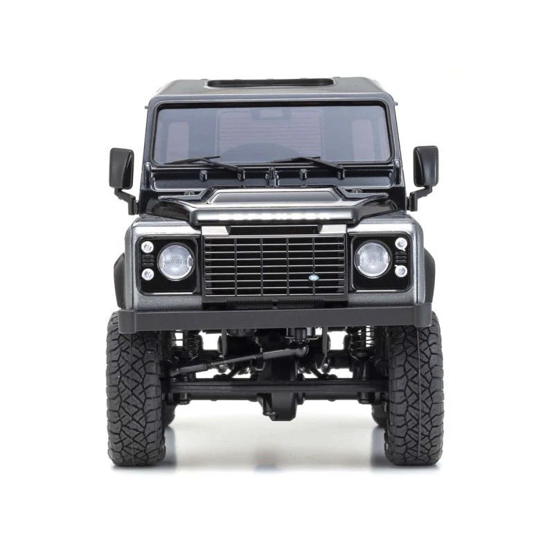 Kyosho 32526GM 1/24 Mini-Z 4x4 MX-01 Readyset Land Rover Defender RC Car Grey - Image 6