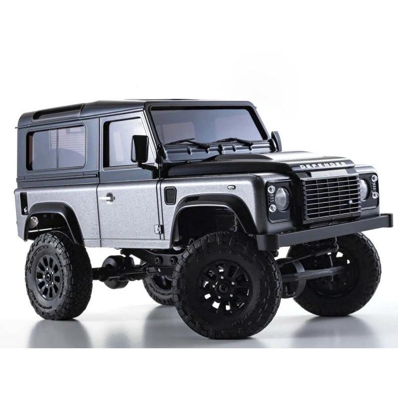 Kyosho 32526GM 1/24 Mini-Z 4x4 MX-01 Readyset Land Rover Defender RC Car Grey - Image 7