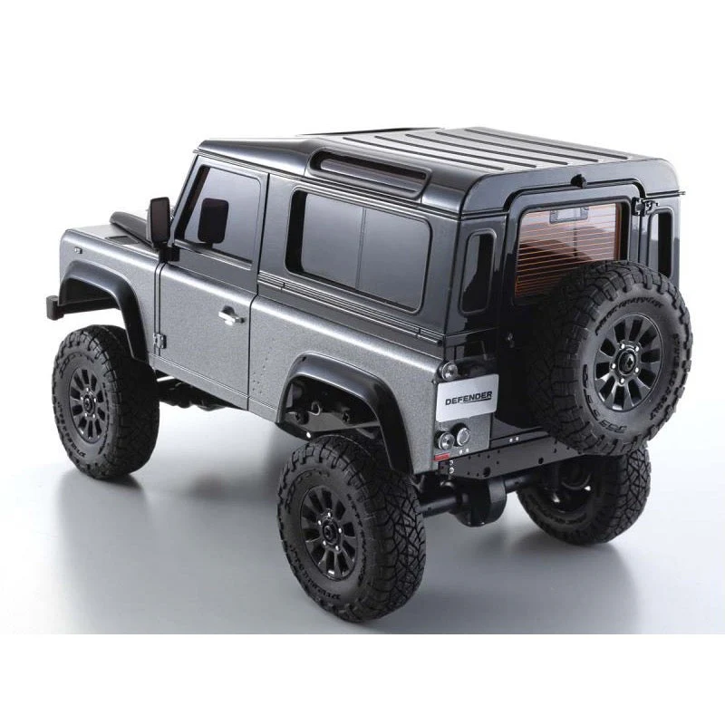 Kyosho 32526GM 1/24 Mini-Z 4x4 MX-01 Readyset Land Rover Defender RC Car Grey - Image 8