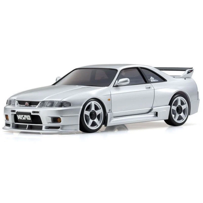 Kyosho 32616S MINI-Z AWD MA-020 Readyset Nissan Skyline GT-R NISMO R33 Silver