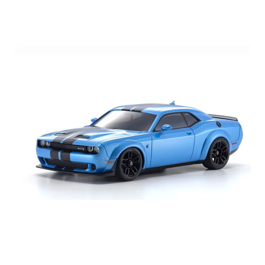 Kyosho 32621BL Mini-Z AWD MA-020 Readyset Dodge Challenger SRT Hellcat Redeye B5 RC Car Blue - Image 2