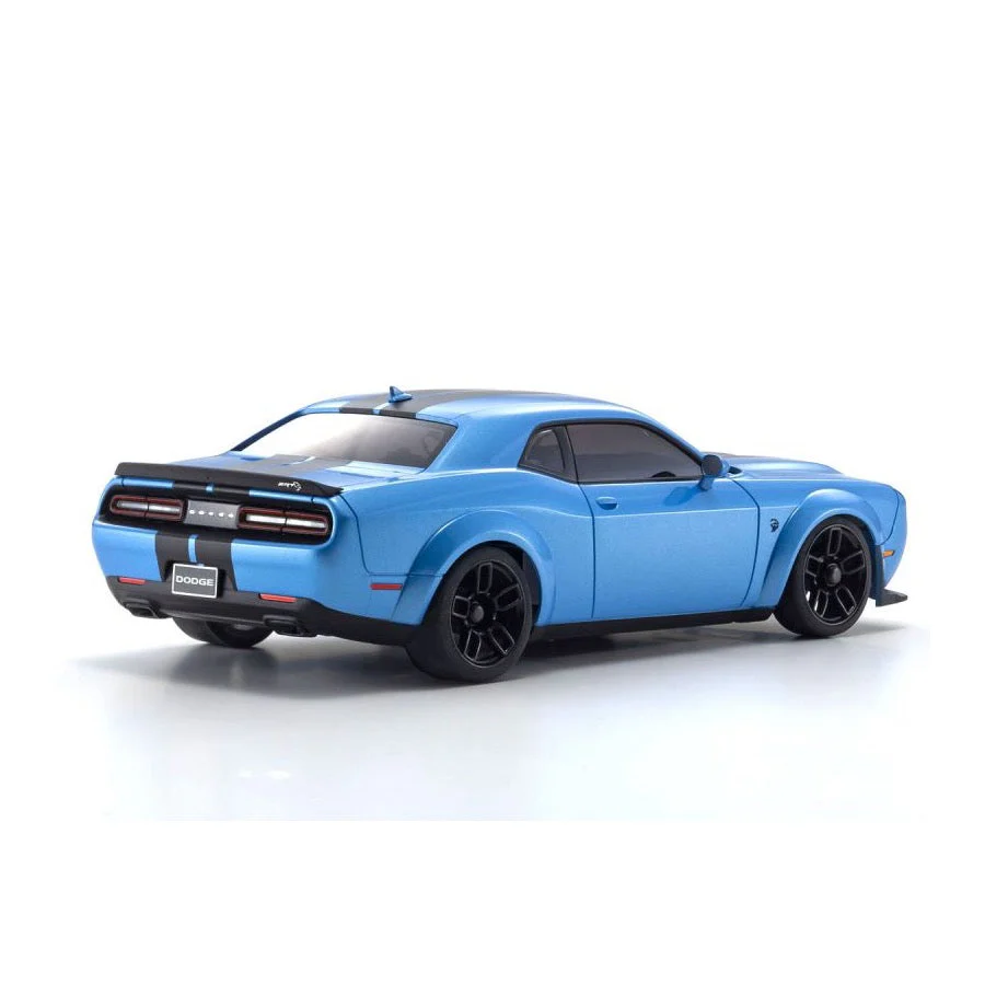 Kyosho 32621BL Mini-Z AWD MA-020 Readyset Dodge Challenger SRT Hellcat Redeye B5 RC Car Blue - Image 3