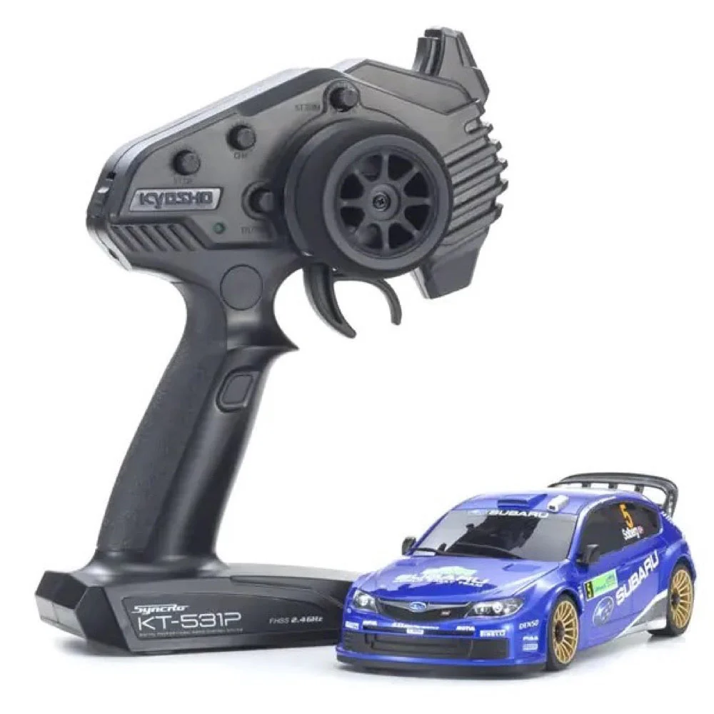 Kyosho 32642WR Mini-Z 2008 Subaru Impreza WRC AWD MA-020 Readyset RC Car - Image 2