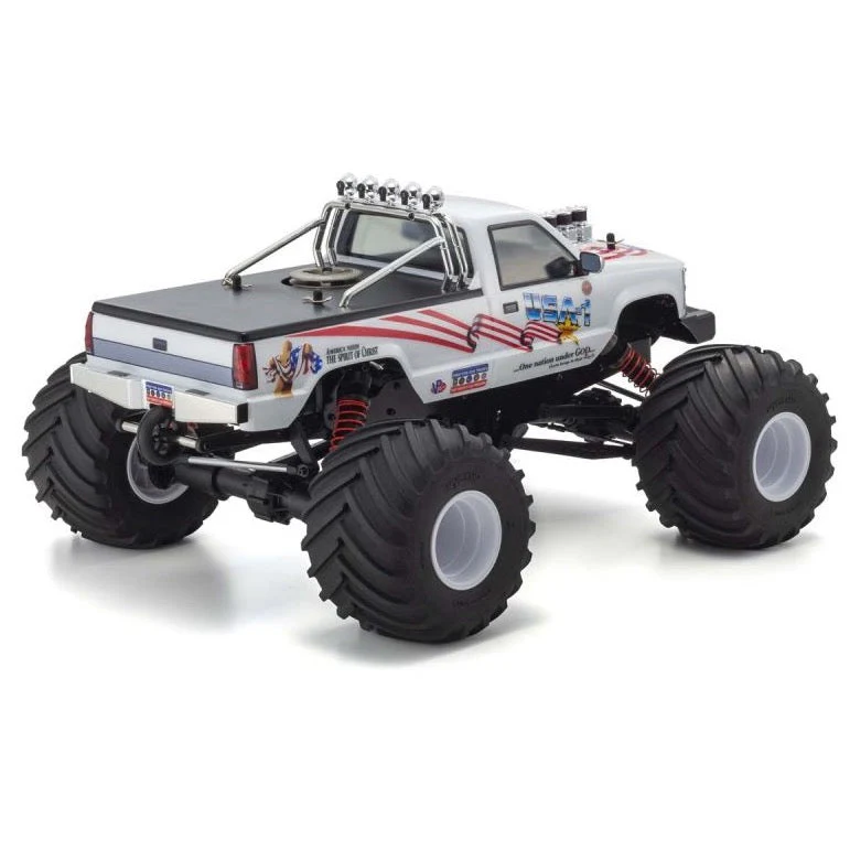Kyosho 33155 1/8 USA-1 GP 4WD Monster Truck Nitro Readyset with KT-231P Transmitter - Image 3