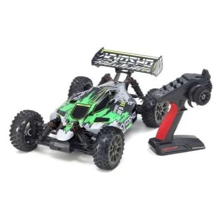 Kyosho 34108T1 1/8 Inferno Neo 3.0 VE Readyset Electric 4WD RC Buggy Green - Image 2