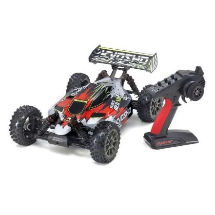 Kyosho 34108T2 1/8 Inferno Neo 3.0 VE Readyset Electric 4WD RC Buggy Red - Image 2