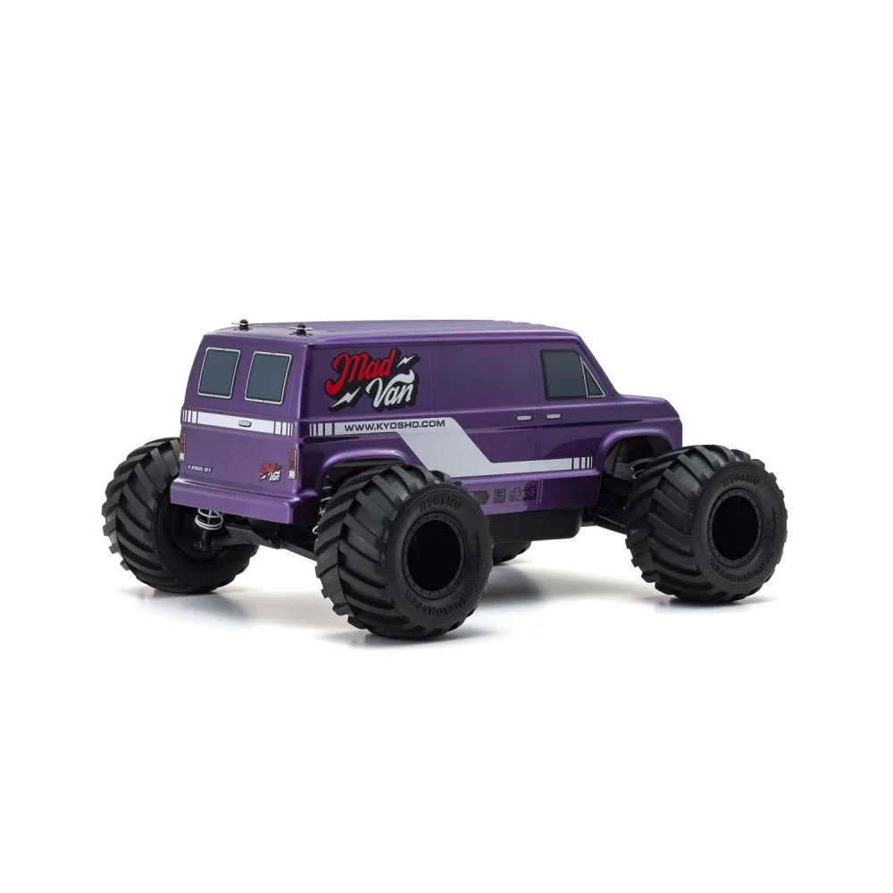 Kyosho 34412T2 1/10 Fazer MK2 4WD Mad Van Readyset Electric RC Car Purple - Image 3