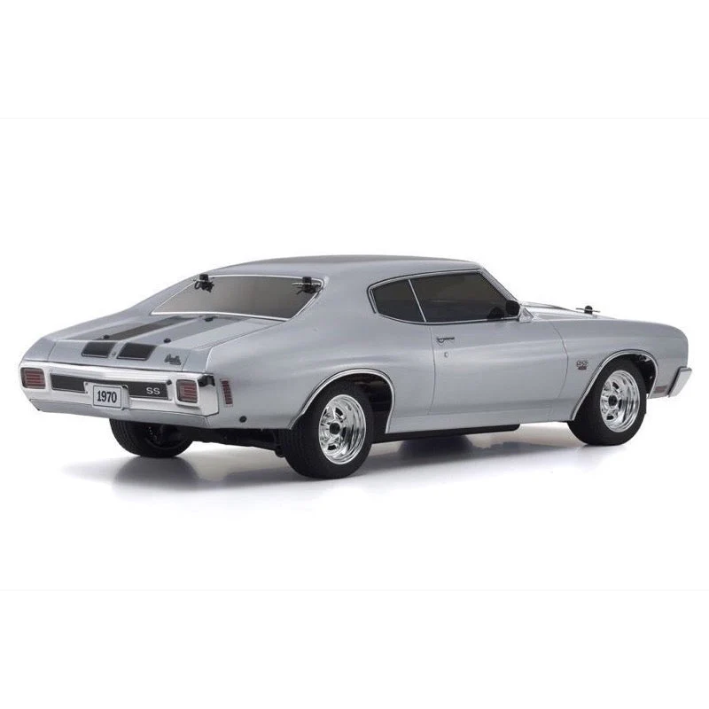 Kyosho 34416T1 1/10 EP 4WD FAZER Mk2 FZ02L Readyset 1970 Chevy Chevelle SS 454 LS6 Cortez Silver - Image 3
