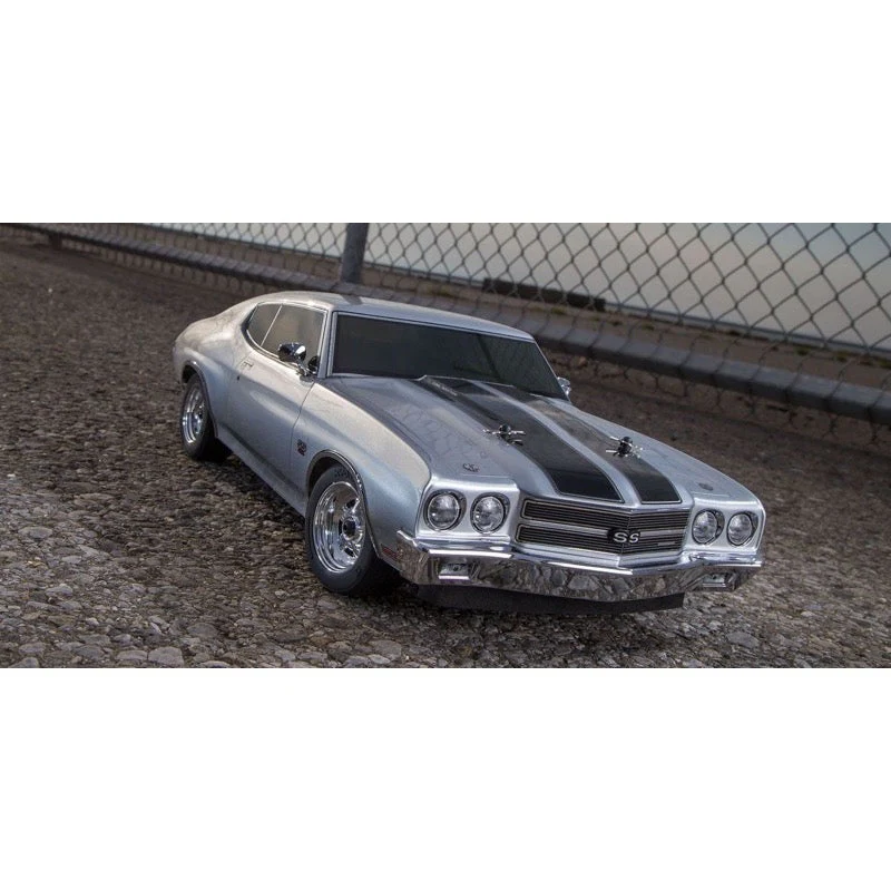 Kyosho 34416T1 1/10 EP 4WD FAZER Mk2 FZ02L Readyset 1970 Chevy Chevelle SS 454 LS6 Cortez Silver - Image 7