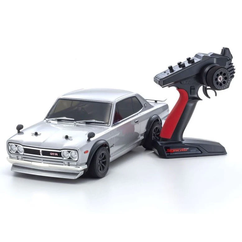 Kyosho 34425T1 1/10 EP 4WD FAZER Mk2 Nissan Skyline 2000 GT-R KPGC10 Silver - Image 2