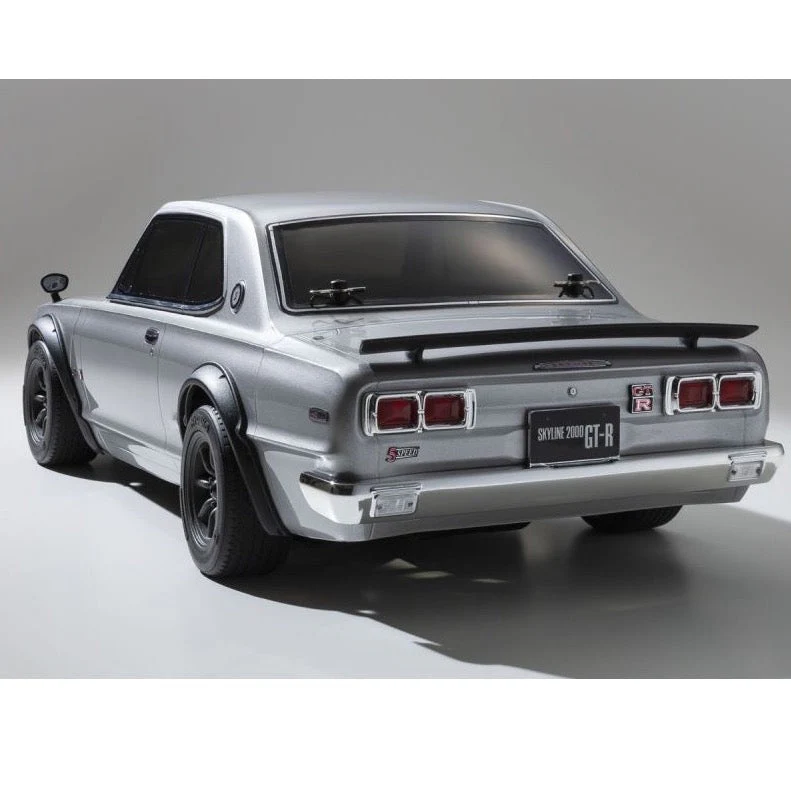 Kyosho 34425T1 1/10 EP 4WD FAZER Mk2 Nissan Skyline 2000 GT-R KPGC10 Silver - Image 3