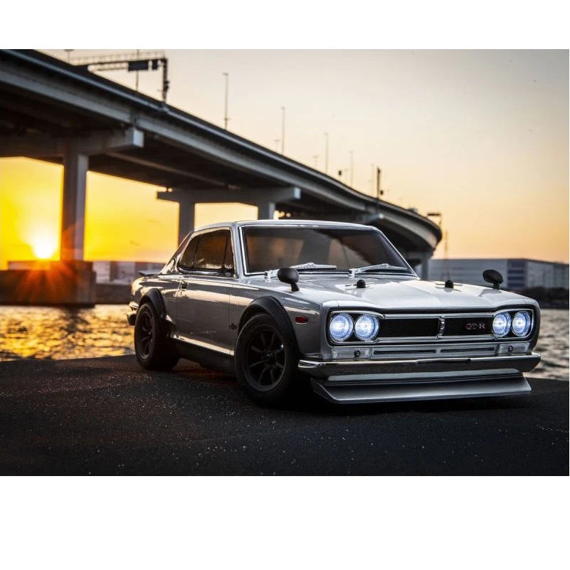 Kyosho 34425T1 1/10 EP 4WD FAZER Mk2 Nissan Skyline 2000 GT-R KPGC10 Silver - Image 8