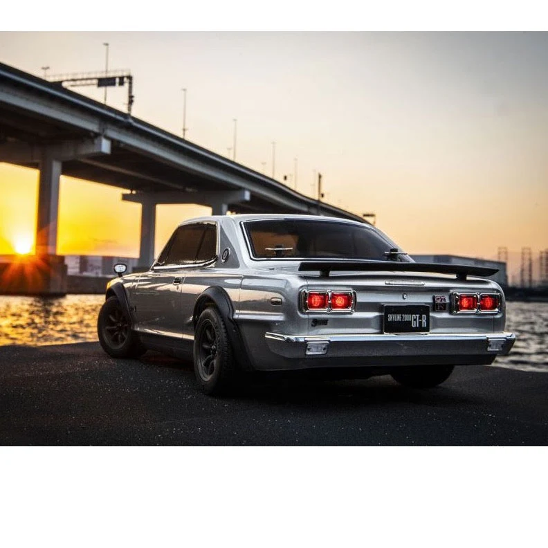 Kyosho 34425T1 1/10 EP 4WD FAZER Mk2 Nissan Skyline 2000 GT-R KPGC10 Silver - Image 9