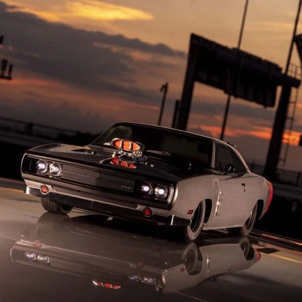 Kyosho 34492T1 1/10 EP 4WD Fazer Mk2 1970 Dodge Charger Supercharged VE Gray - Image 11