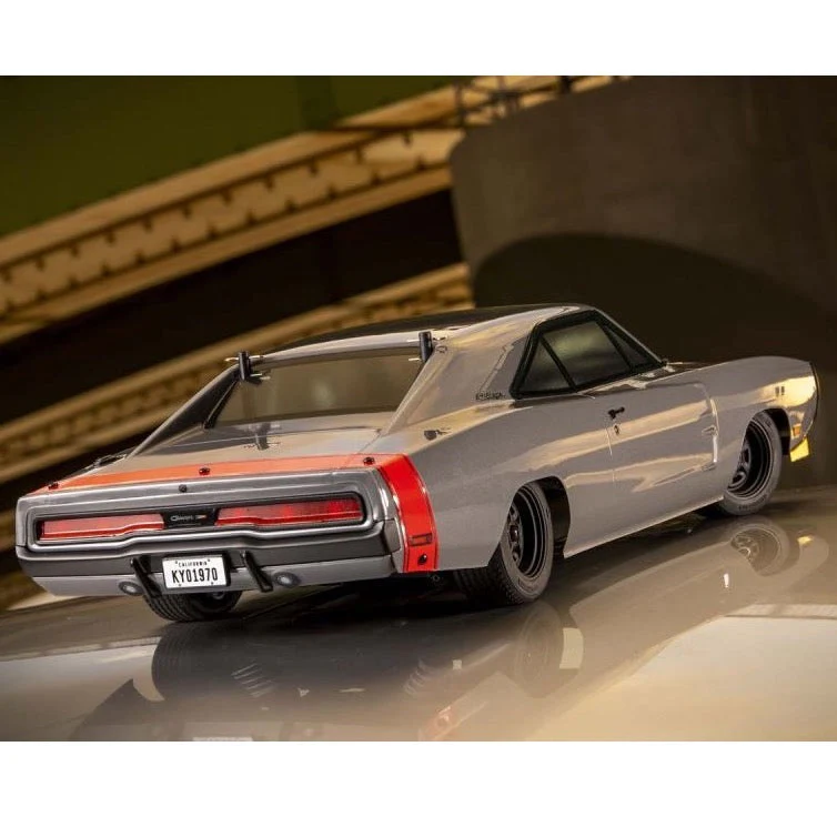 Kyosho 34492T1 1/10 EP 4WD Fazer Mk2 1970 Dodge Charger Supercharged VE Gray - Image 12