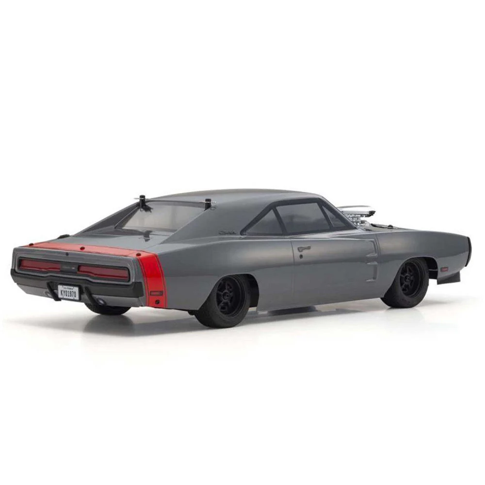 Kyosho 34492T1 1/10 EP 4WD Fazer Mk2 1970 Dodge Charger Supercharged VE Gray - Image 2