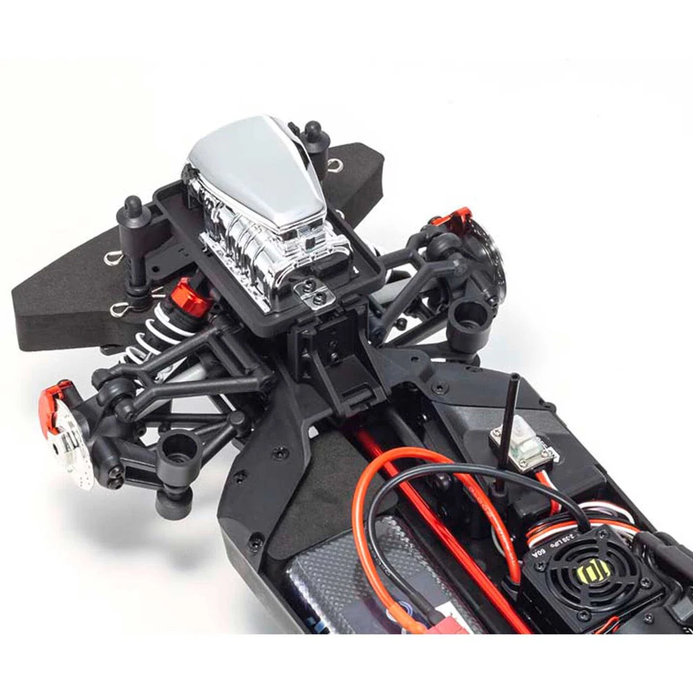 Kyosho 34492T1 1/10 EP 4WD Fazer Mk2 1970 Dodge Charger Supercharged VE Gray - Image 6