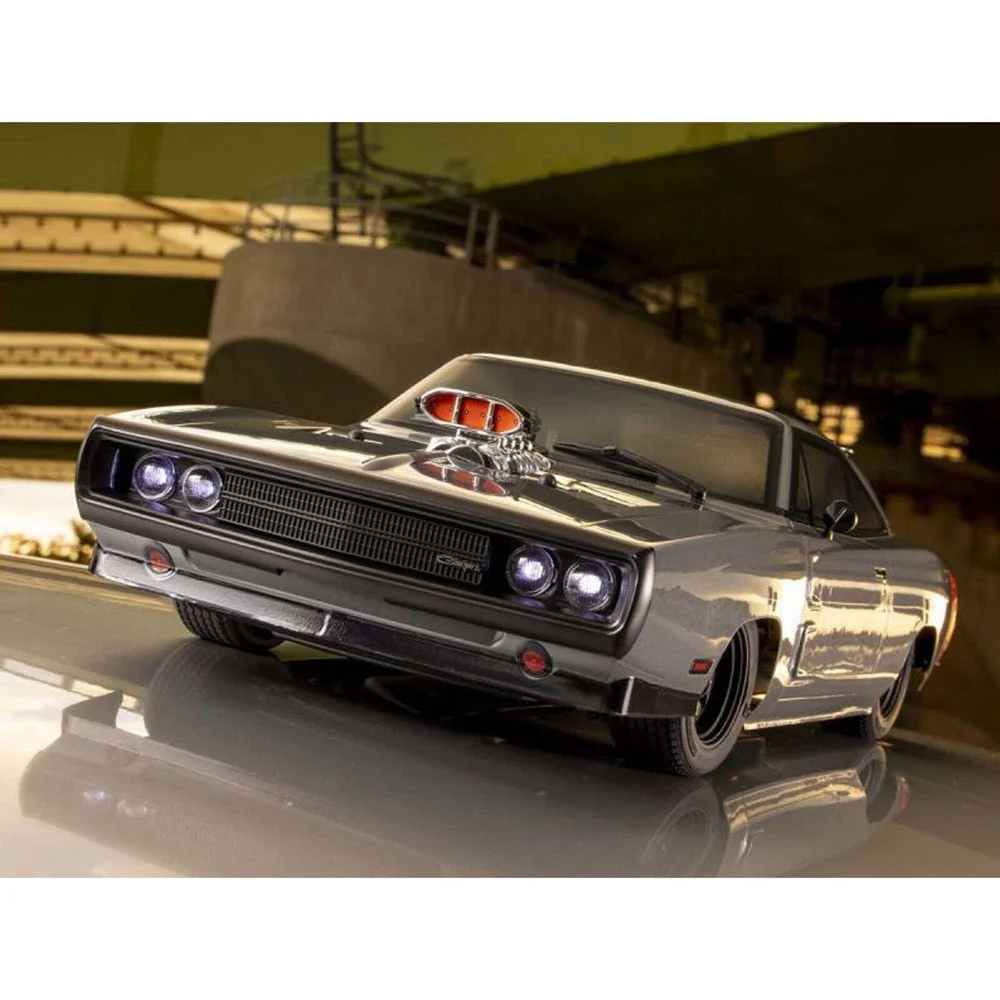 Kyosho 34492T1 1/10 EP 4WD Fazer Mk2 1970 Dodge Charger Supercharged VE Gray - Image 7