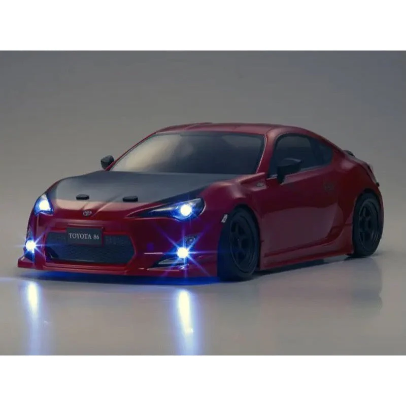 Kyosho 34502T1 1/10 Fazer D2 Toyota 86 GT Tuned Version Lightning Red 2WD RC Drift Car - Image 6