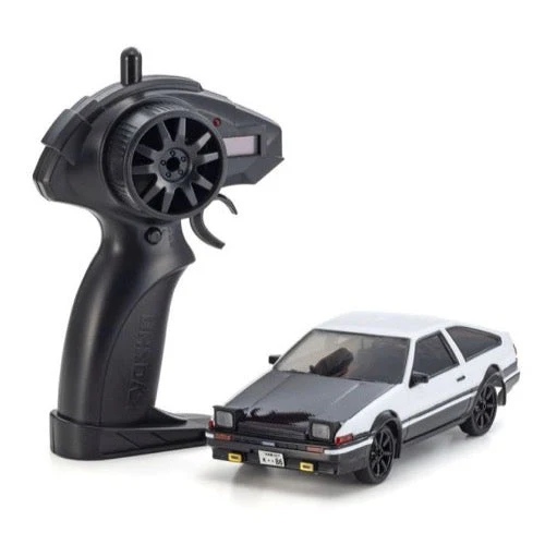 Kyosho First Mini-Z Toyota Sprinter Trueno AE86 RC Car (White/Black) - Image 2