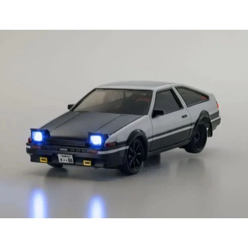 Kyosho First Mini-Z Toyota Sprinter Trueno AE86 RC Car (White/Black) - Image 6