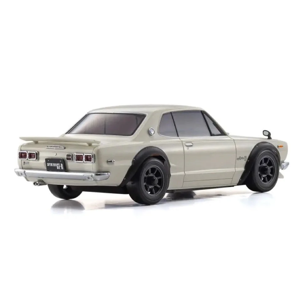 Kyosho Mini-Z AWD MA-020 Readyset Nissan Skyline (Hakosuka) 2000 GT-R KPGC10 Tuned White 32636W - Image 3