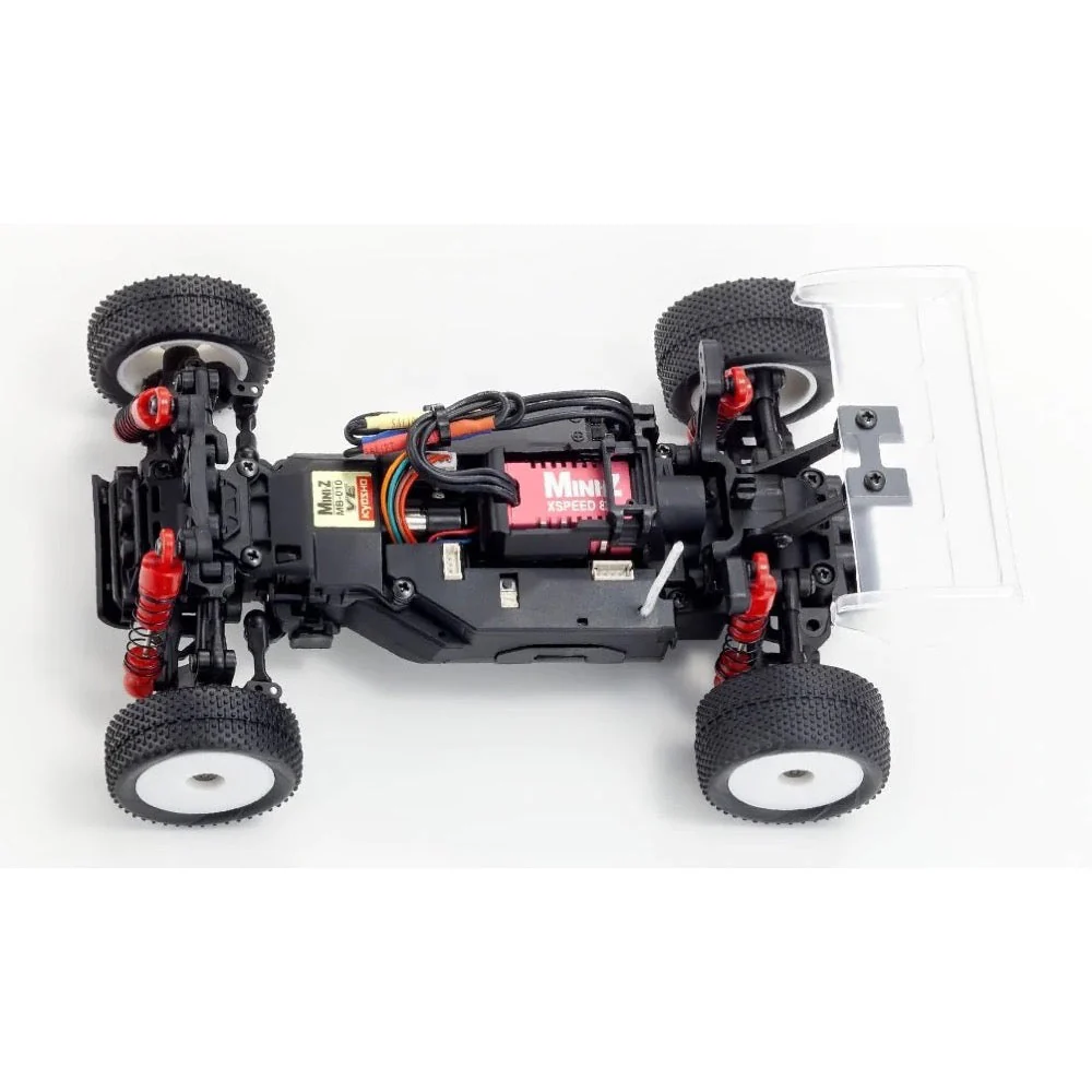 Kyosho Mini-Z Buggy MB-010VE 2.0 Inferno MP9 RC Car Clear Body Chassis Set 32293 - Image 9