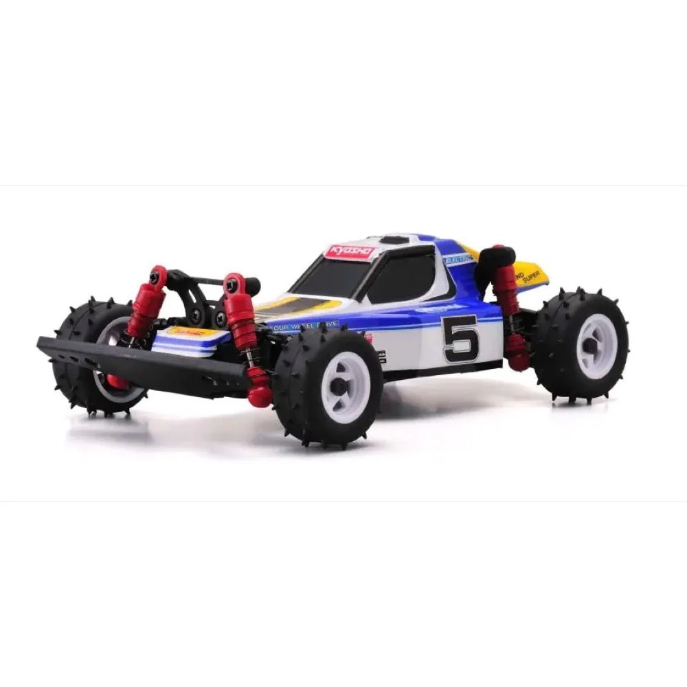 Kyosho Mini-Z Buggy Ready set OPTIMA Blue / White 32094BW - Image 2