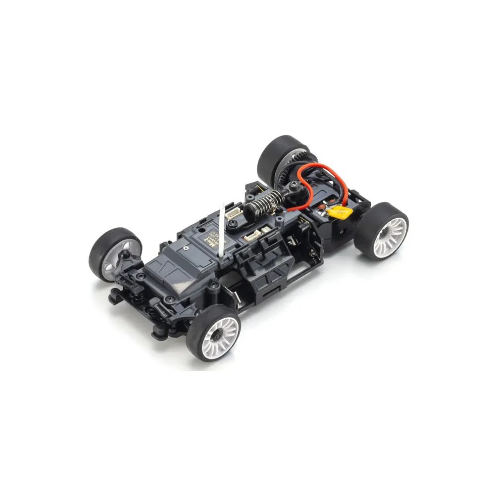 Kyosho Mini-Z Chevrolet Corvette C8.R Gunmetal RWD MR-04 Readyset - Image 4