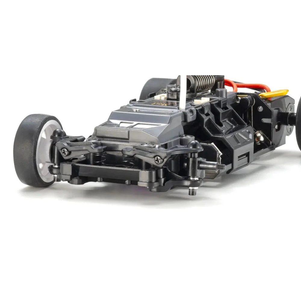 Kyosho Mini-Z Chevrolet Corvette C8.R Gunmetal RWD MR-04 Readyset - Image 5