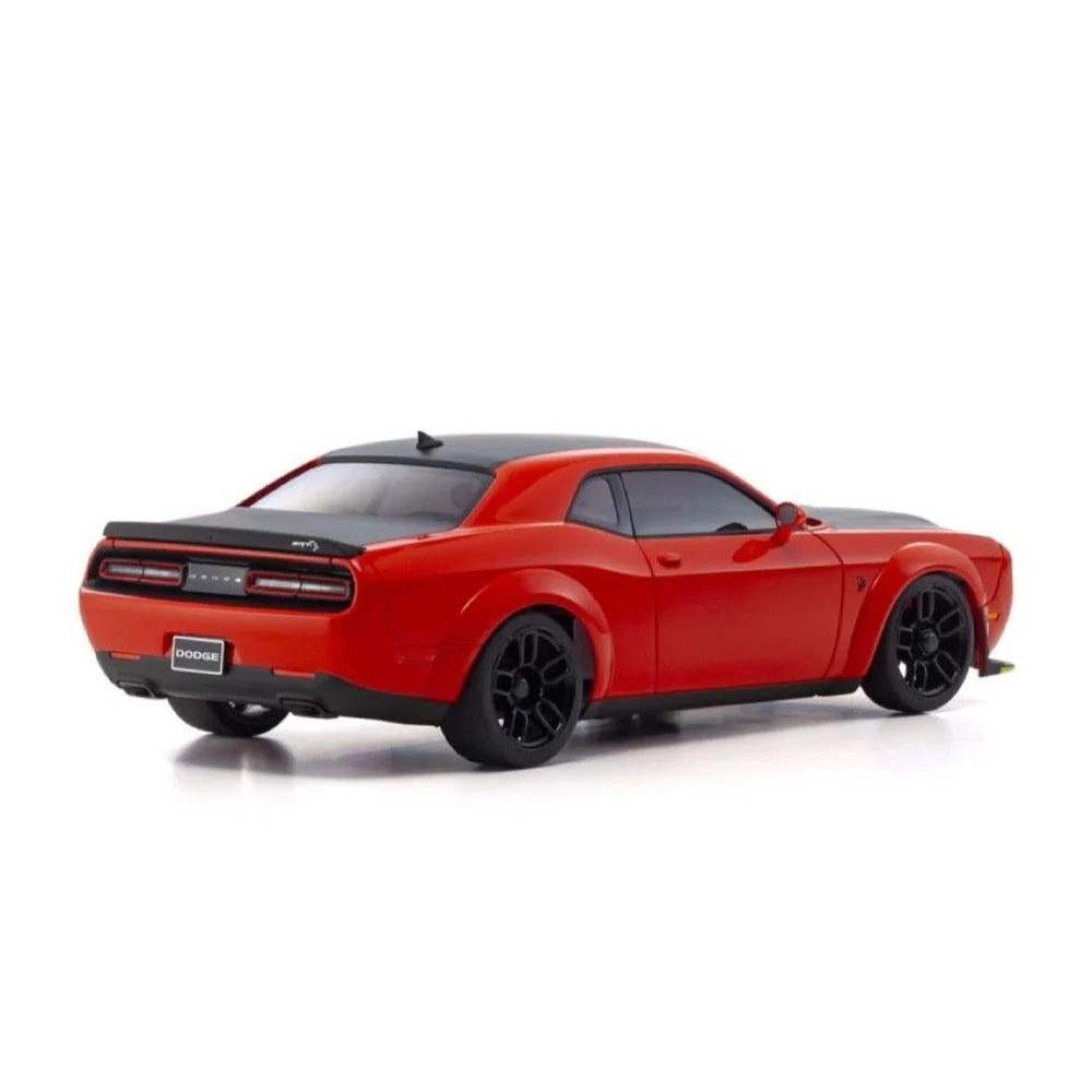 Kyosho Mini-Z Dodge Challenger SRT Hellcat Redeye Tor Red AWD RC Car 32621R - Image 3