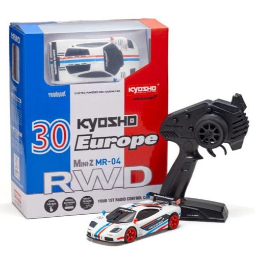 Kyosho Mini-Z McLaren F1 GTR Kyosho Europe 30th Anniversary RWD MR-04 Readyset - Image 4