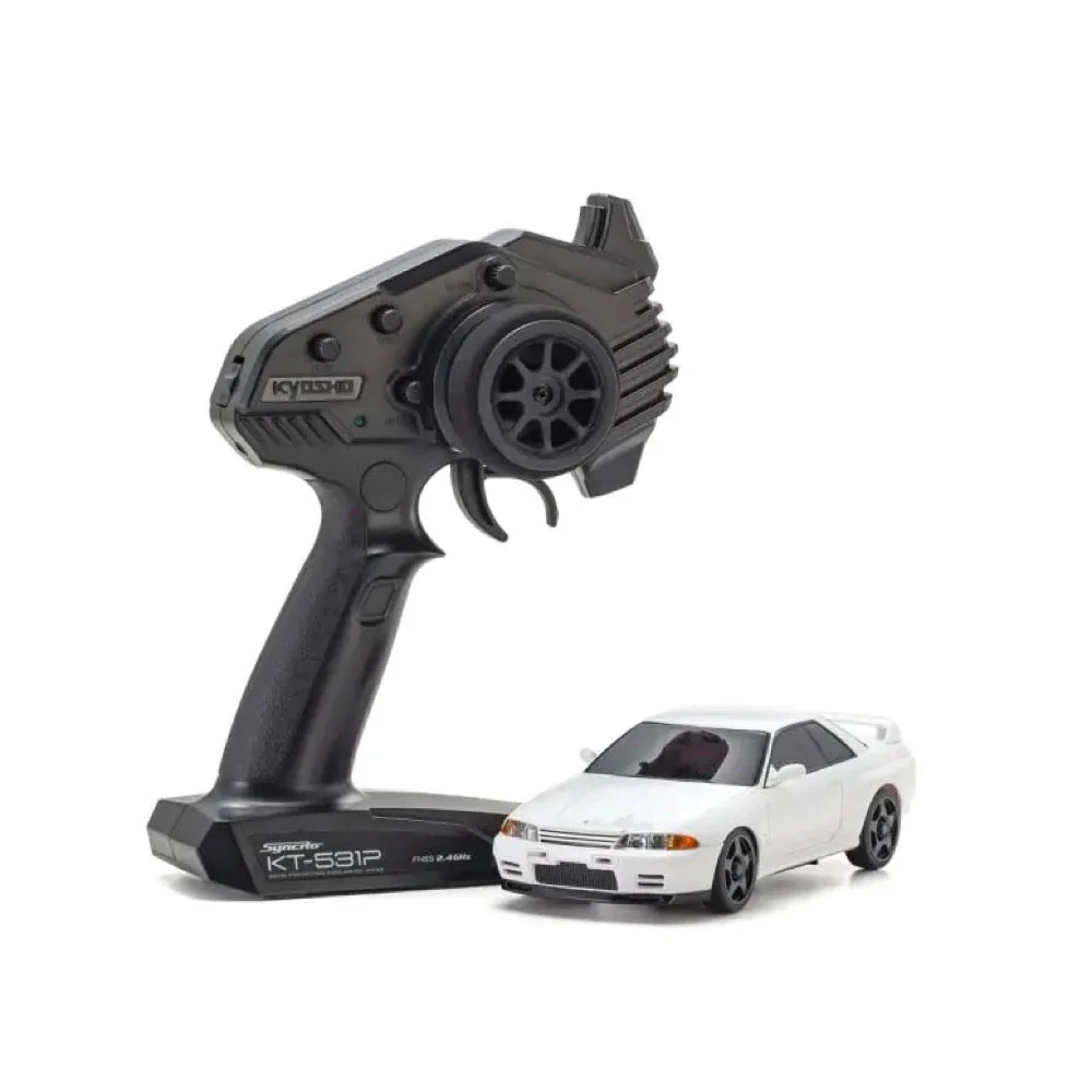 Kyosho Mini-Z Nissan Skyline GT-R Nismo R32 White AWD MA-020 Readyset 32639W - Image 3