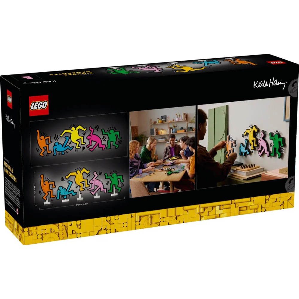 LEGO 31216 Art Keith Haring Dancing Figures - Image 3