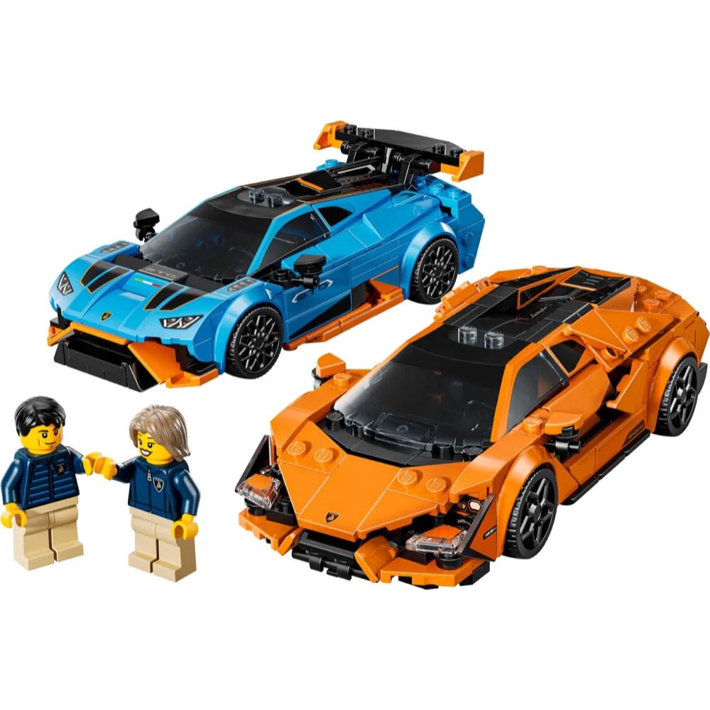 LEGO 77238 Speed Champions Lamborghini Revuetto & Huracan STO - Image 3