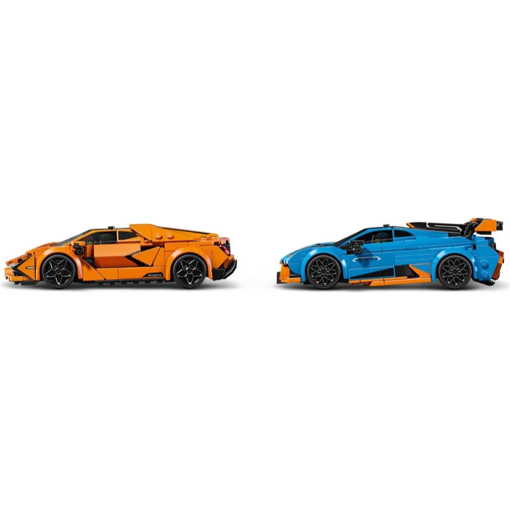 LEGO 77238 Speed Champions Lamborghini Revuetto & Huracan STO - Image 4
