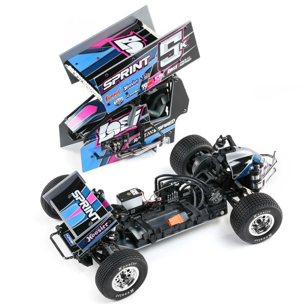 Losi 1/10 22S Sprint 2WD Blue LOS1387T1 - Image 11