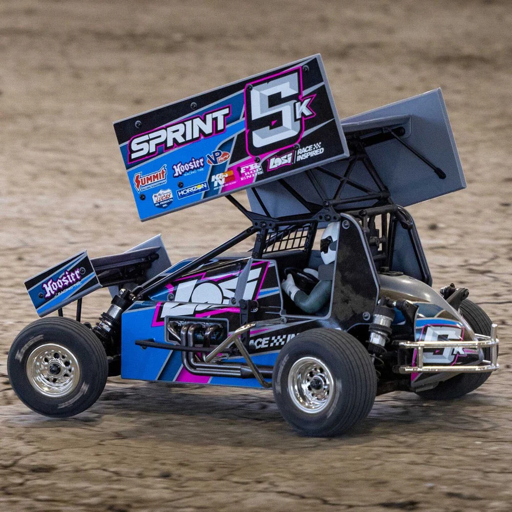 Losi 1/10 22S Sprint 2WD Blue LOS1387T1 - Image 22