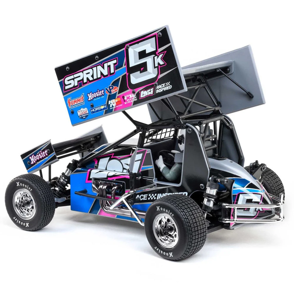 Losi 1/10 22S Sprint 2WD Blue LOS1387T1 - Image 6