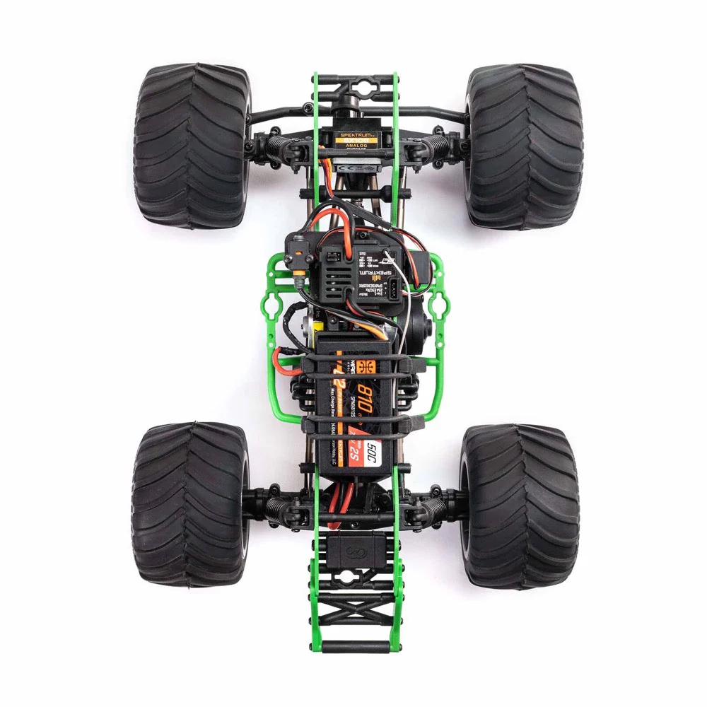 Losi 1/18 Mini LMT 4WD Monster Truck Grave Digger LOS01026T1 - Image 10