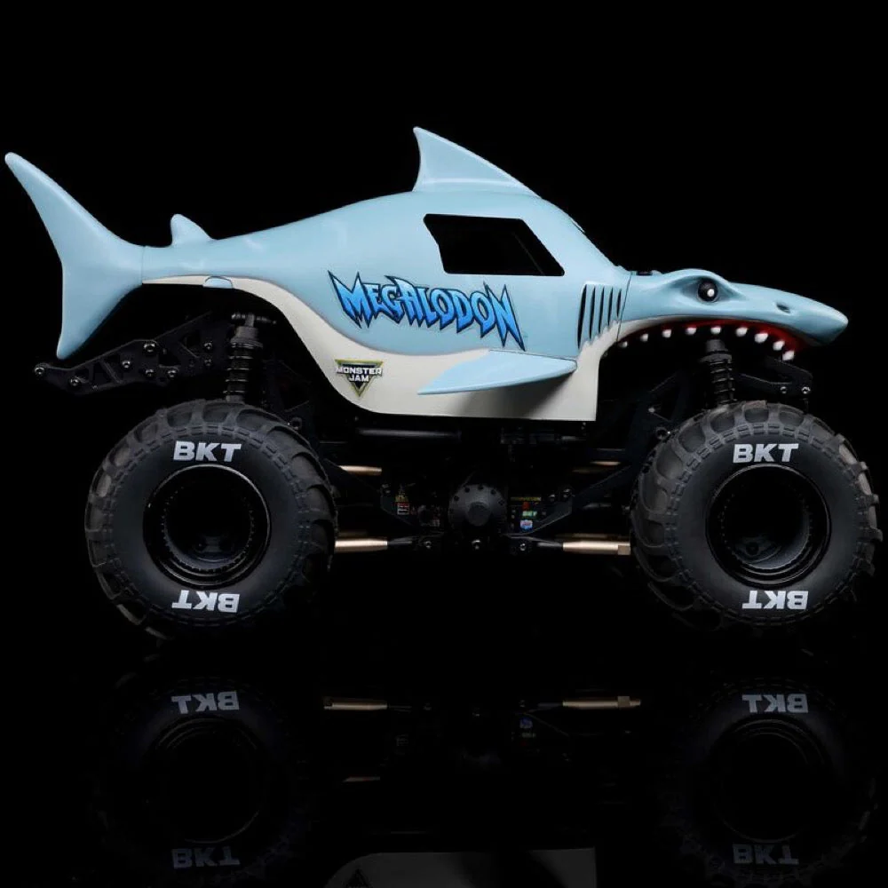 Losi 1/18 Mini LMT 4WD Monster Truck Megalodon LOS01026T3 - Image 9
