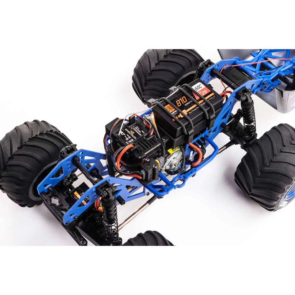 Losi 1/18 Mini LMT 4WD Monster Truck Son-Uva Digger LOS01026T2 - Image 14