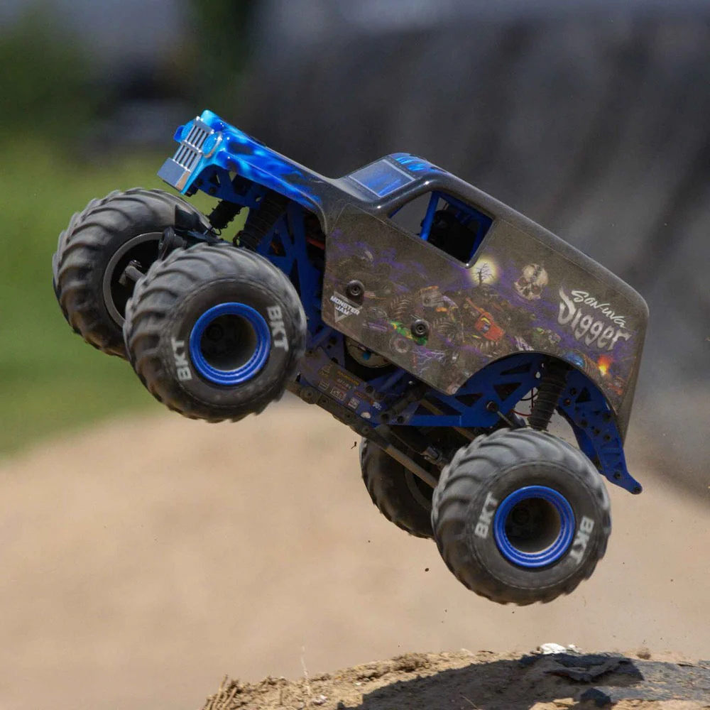 Losi 1/18 Mini LMT 4WD Monster Truck Son-Uva Digger LOS01026T2 - Image 16
