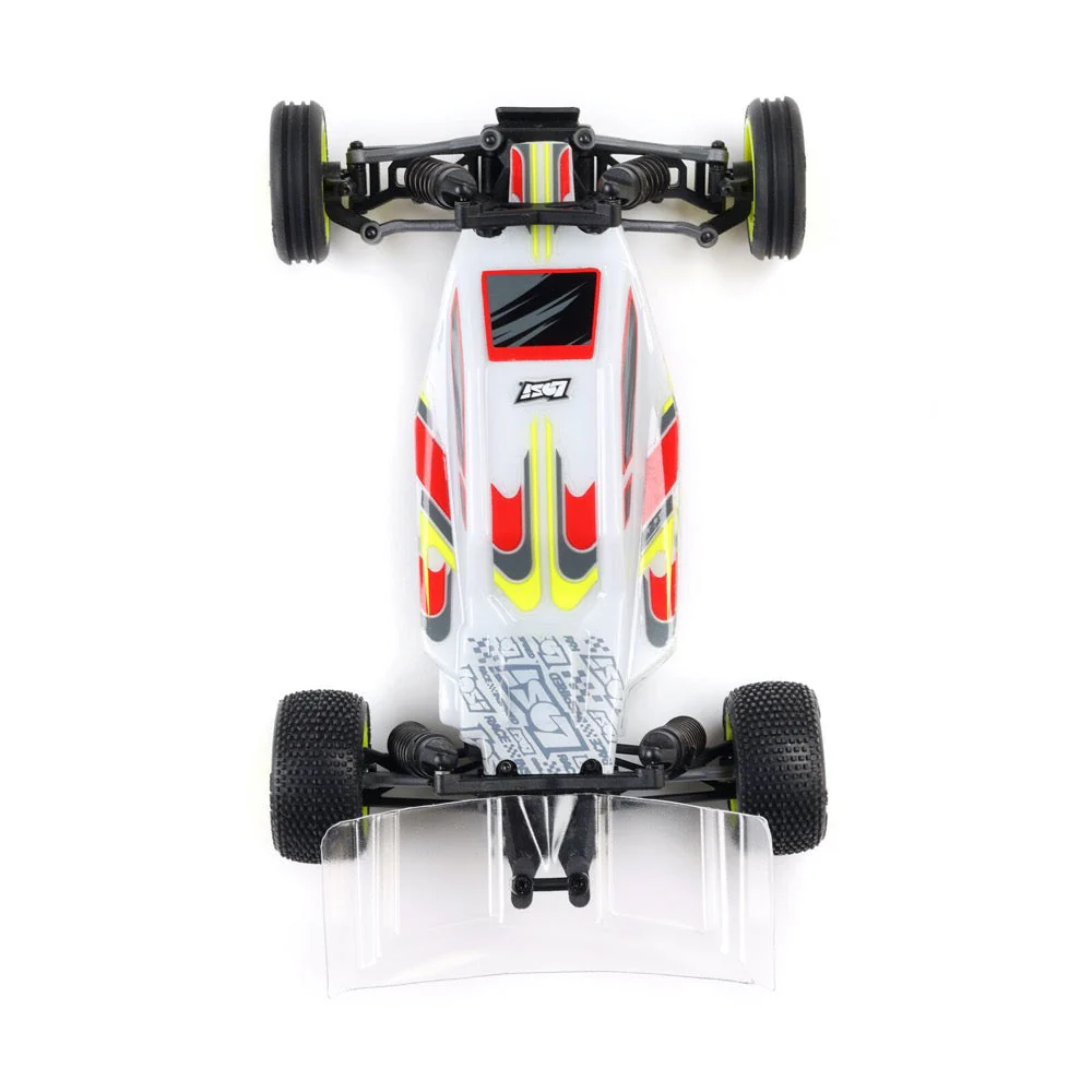 Losi 1/24 Micro-B 2wd RC Buggy (White) LOS00007T1 - Image 10