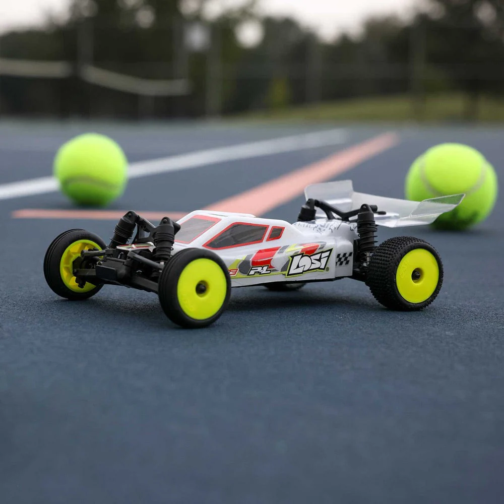 Losi 1/24 Micro-B 2wd RC Buggy (White) LOS00007T1 - Image 13