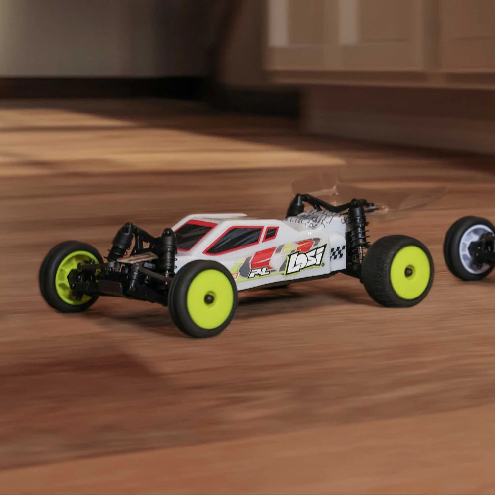 Losi 1/24 Micro-B 2wd RC Buggy (White) LOS00007T1 - Image 14